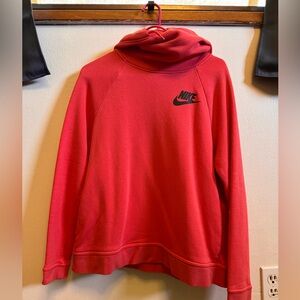 Nike Coral Scoop Neck Hoodie